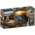 Playmobil Dino Rise Uncle Rob: Armamento para la batalla