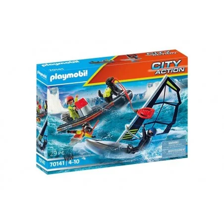 Playmobil Rescate Marítimo: Rescate Polar con Bote