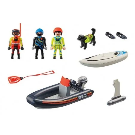 Playmobil Rescate Marítimo: Rescate Polar con Bote