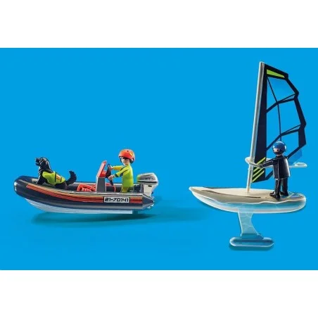 Playmobil Rescate Marítimo: Rescate Polar con Bote