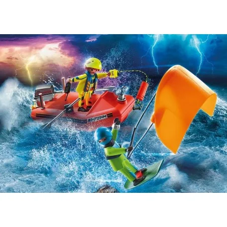 Playmobil Rescate Marítimo: Rescate de Kitesurfer