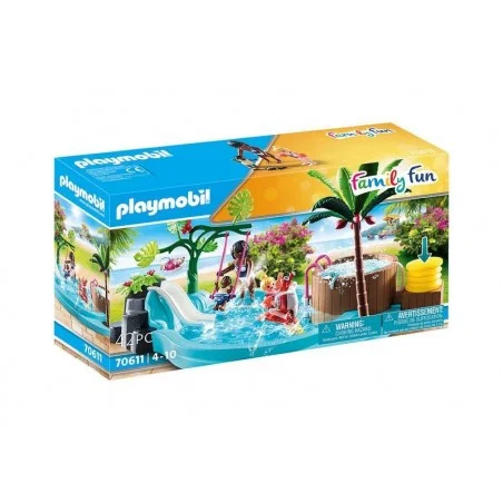 Playmobil Piscina de Niños con Bañera Hidromasaje