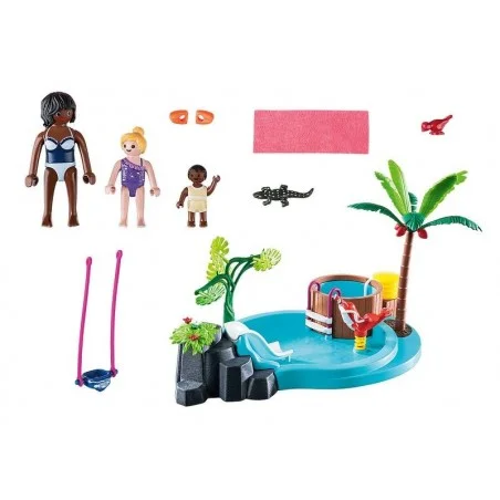 Playmobil Piscina de Niños con Bañera Hidromasaje