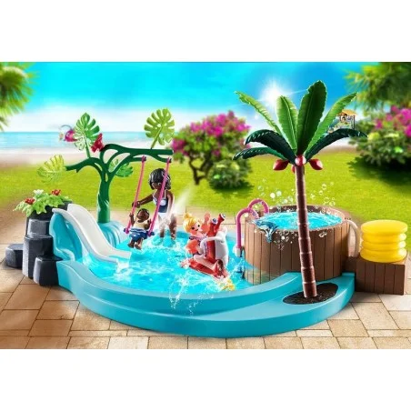 Playmobil Piscina de Niños con Bañera Hidromasaje