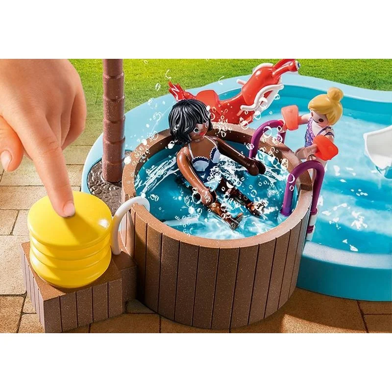 Playmobil Piscina de Niños con Bañera Hidromasaje