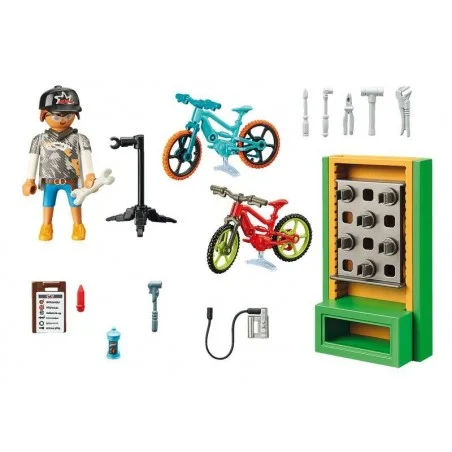 Playmobil City Life Taller de EBicicletas