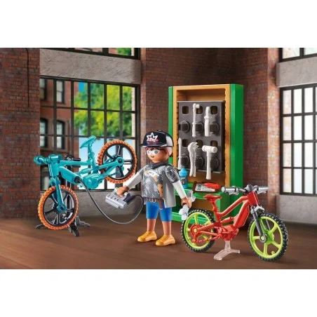 Playmobil City Life Taller de EBicicletas