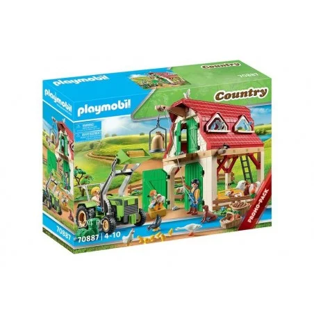 Playmobil Country Granja con Cría de Animales Pequeños
