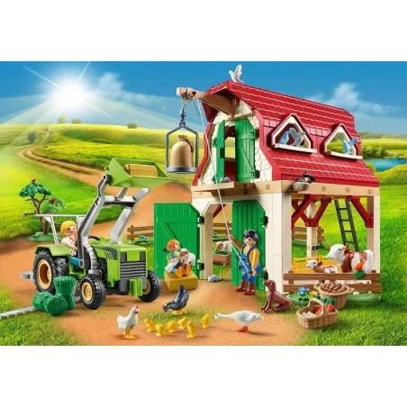 Playmobil Country Granja con Cría de Animales Pequeños