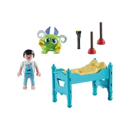 Playmobil Niños con Monstruo