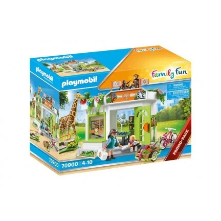 Playmobil Family Fun Consulta Veterinaria en el Zoo