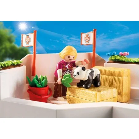 Playmobil Family Fun Consulta Veterinaria en el Zoo