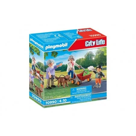 Playmobil City Life Abuelos y Nieto