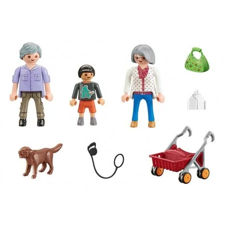 Playmobil City Life Abuelos y Nieto