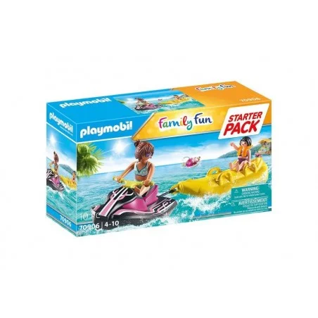 Playmobil Starter Pack Moto de Agua con Bote Banana