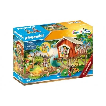 Playmobil Aventura en la Casa del Árbol con Tobogán