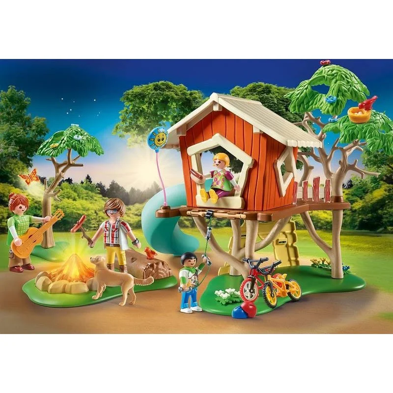Playmobil Aventura en la Casa del Árbol con Tobogán