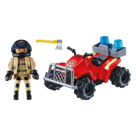 Playmobil City Action Bomberos: Speed Quad