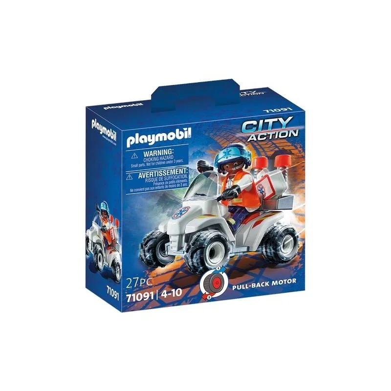 Playmobil City Action Rescate: Speed Quad