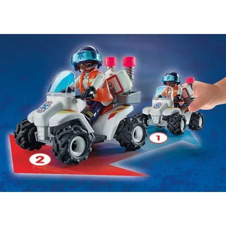 Playmobil City Action Rescate: Speed Quad