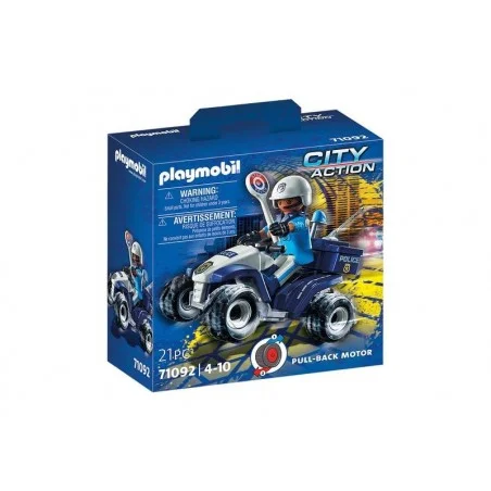 Playmobil City Action Policía: Speed Quad