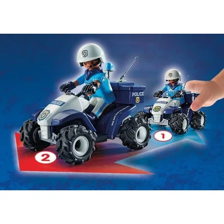 Playmobil City Action Policía: Speed Quad