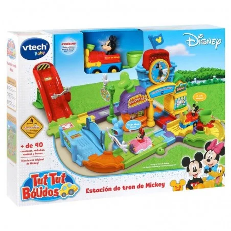 Tut Tut Bólidos Estación de tren de Mickey