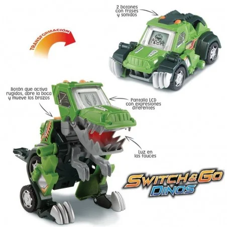 Switch & Go Dinos Barro el TRex 4x4