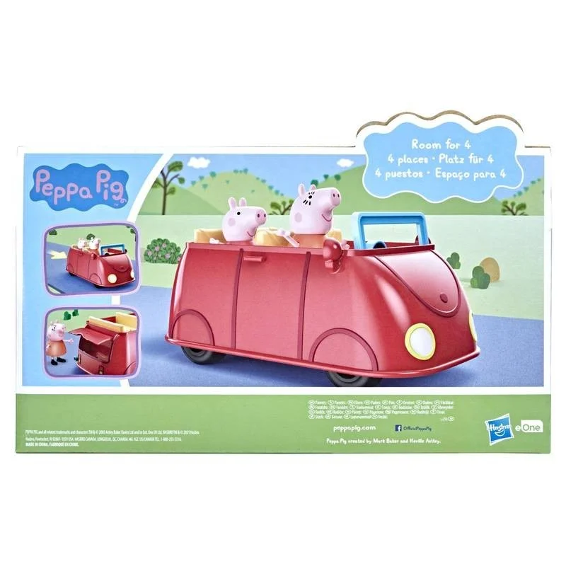 Peppa Pig El Auto Rojo de la Familia de Peppa
