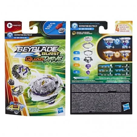 Beyblade Quad Drive Destruction Belfyre B7