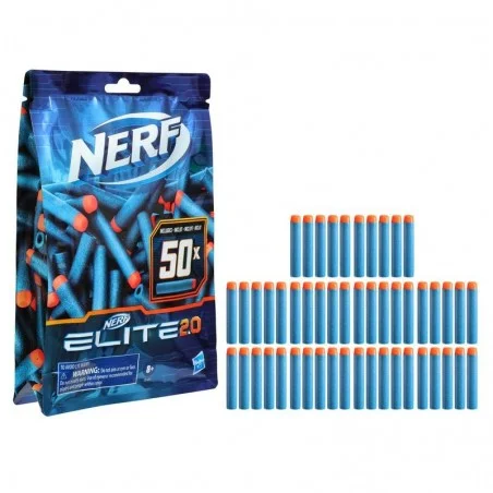 Nerf Elite 20 Pack 50 Dardos