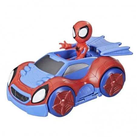 Spidey and his Amazing Friends Vehículo Convertible Spidey