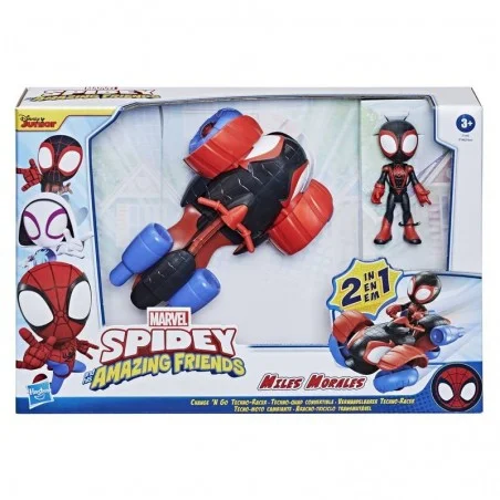 Spidey and his Amazing Friends Tecno Moto Cambiante Miles