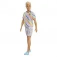 Barbie Ken Fashionista Rubio con Camiseta de Cuadros