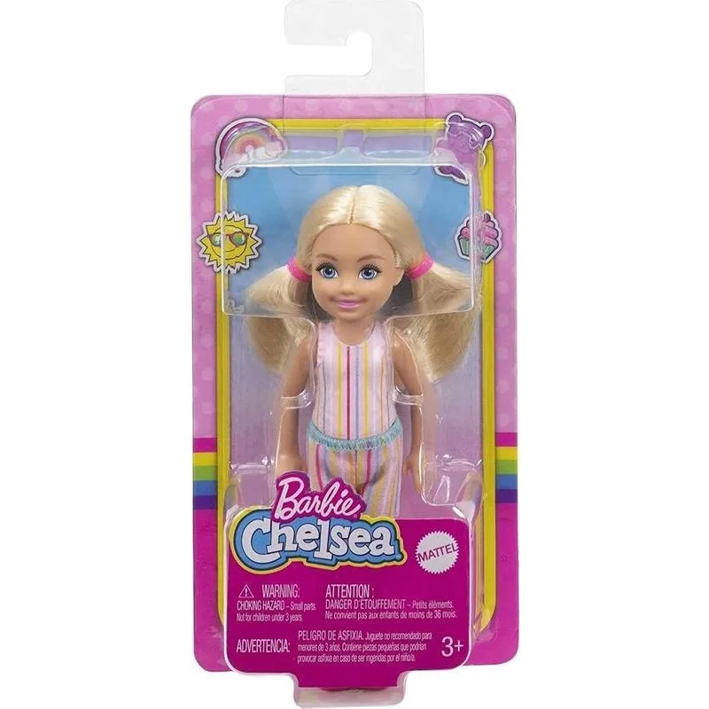 Barbie Chelsea Mono a Rayas