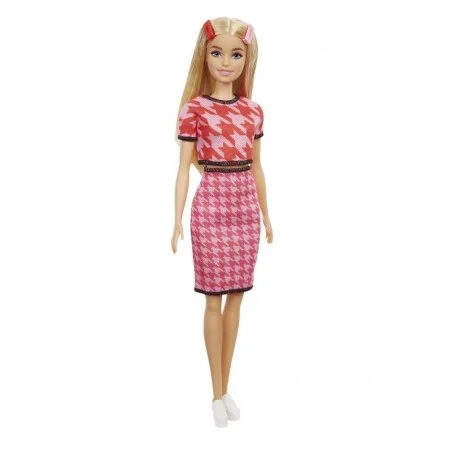 Barbie Fashionista Muñeca Rubia con Falda y Top