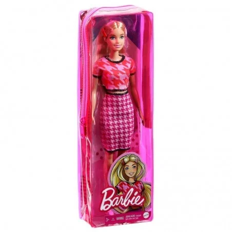 Barbie Fashionista Muñeca Rubia con Falda y Top