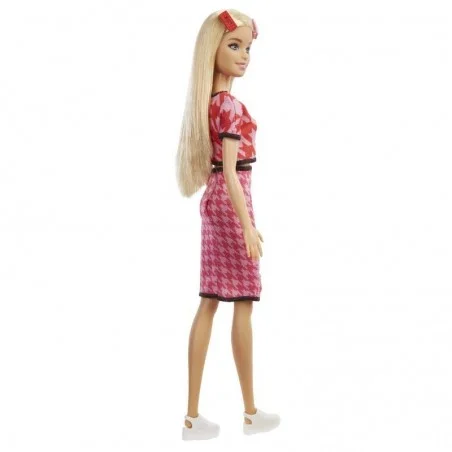 Barbie Fashionista Muñeca Rubia con Falda y Top