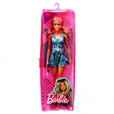 Barbie Fashionista Muñeca Rubia con Mono TieDye