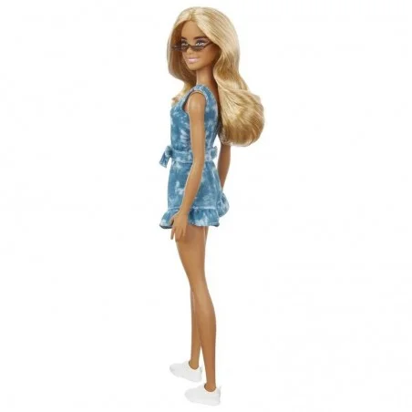 Barbie Fashionista Muñeca Rubia con Mono TieDye