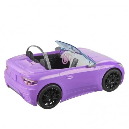 Barbie con Coche Descapotable Morado