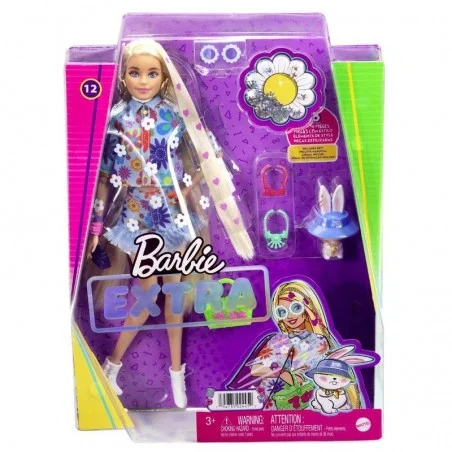 Barbie Extra con Ropa Flower Power