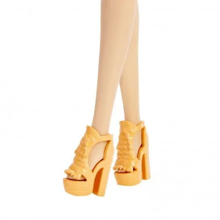 Barbie Fashionista Rubia con Vestido de Frutas