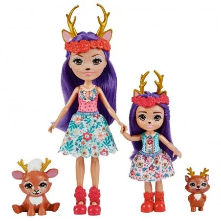 Enchantimals Hermanas Danessa y Danetta Deer