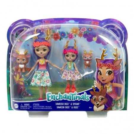 Enchantimals Hermanas Danessa y Danetta Deer