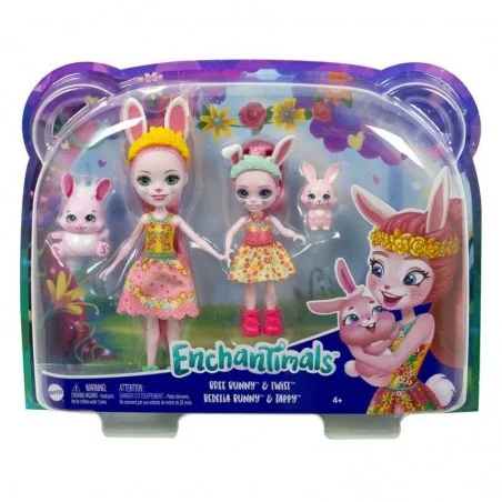 Enchantimals Hermanas Bree y Bedelia Bunny