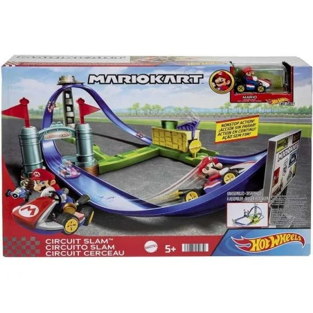 Hot Wheels Circuito Slam Mario Kart