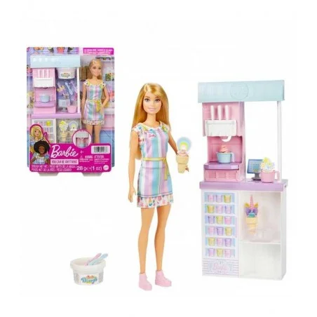 Barbie Heladería con Accesorios
