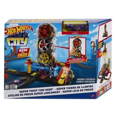 Hot Wheels City Tienda Neumáticos