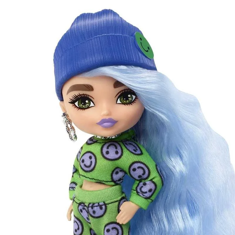 Barbie Extra Minis Pelo Azul Hielo